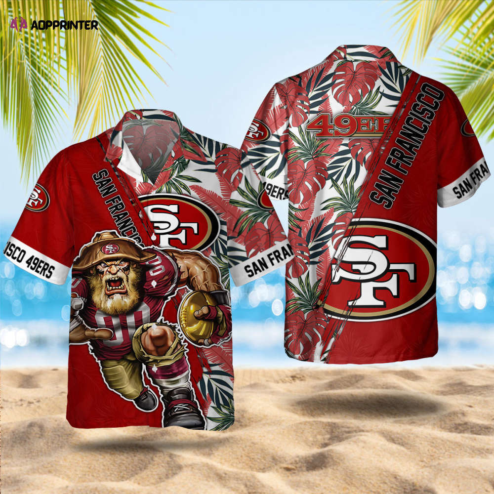 San francisco 49ers summer hawaiian shirt gift men women gift men women Hawaii Shirt