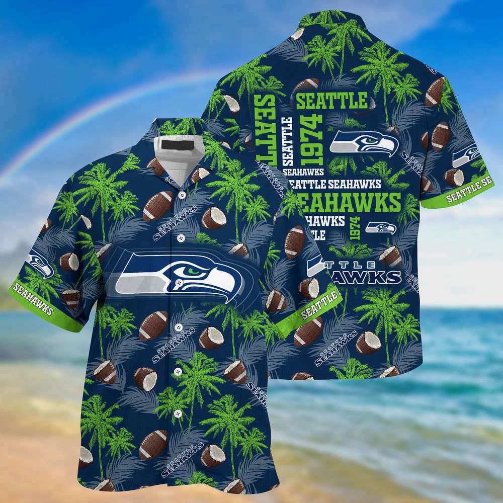 Seattle seahawks nfl-hawaii shirt new gift for summer Hawaii Shirt