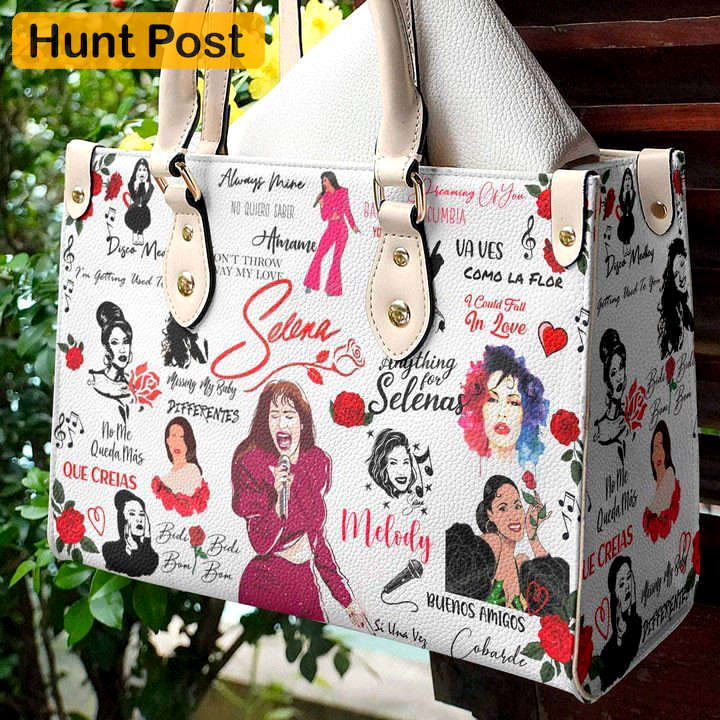 Selena quintanilla leather handbag gift for women 349 Women Leather Hand Bag