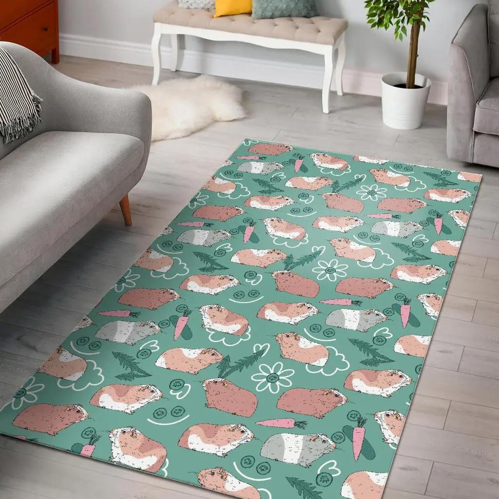 Sheep glass pattern print area rug Rectangle Rug