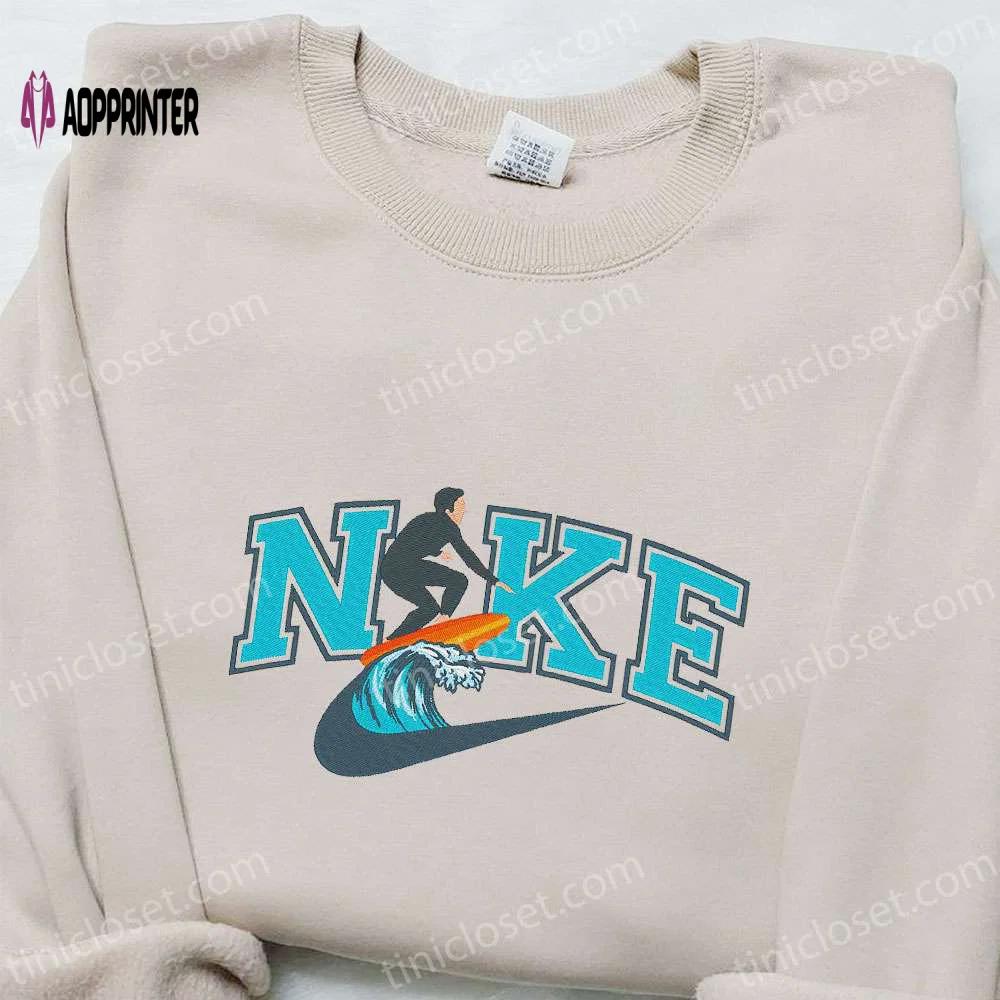 Shop suffer x nike embroidered shirt sport hoodie custom t-shirt Embroidered Shirt