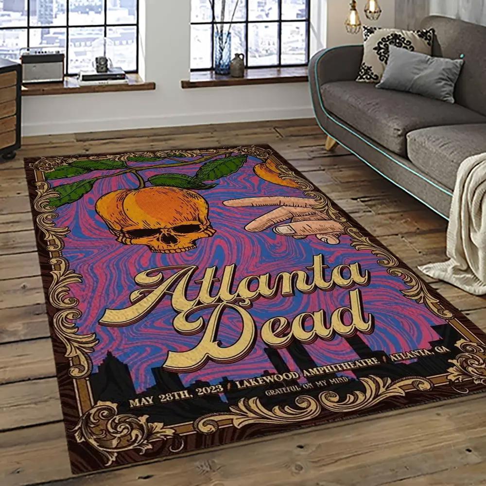 Singer bob weir music carpet rectangle area rug for living room bedroom decor bw03 Rectangle Rug