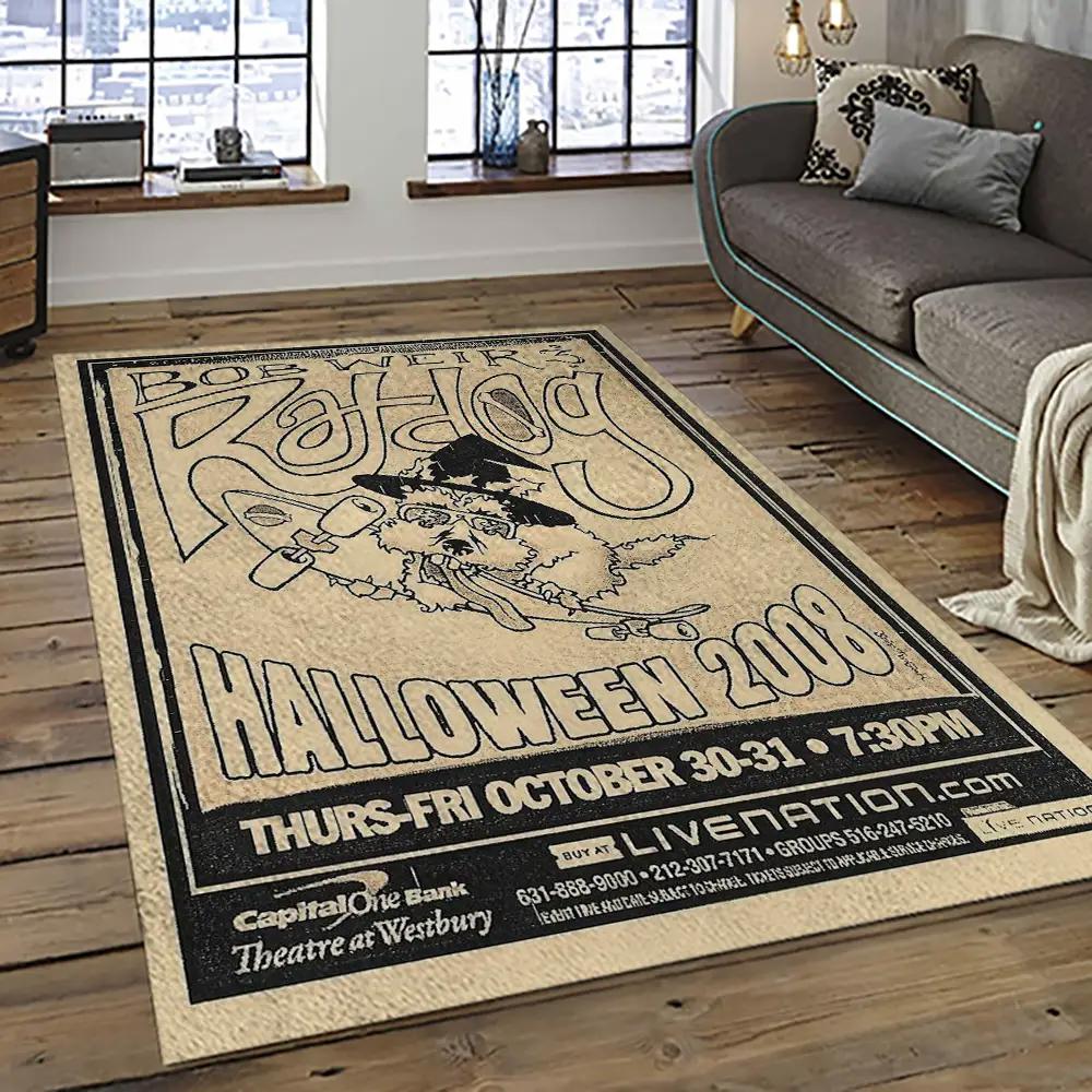 Singer bob weir music carpet rectangle area rug for living room bedroom decor bw04 Rectangle Rug