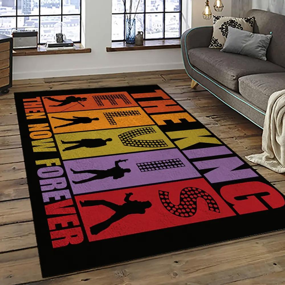 Singer elvis presley music carpet rectangle area rug for living room bedroom decor ep18 Rectangle Rug