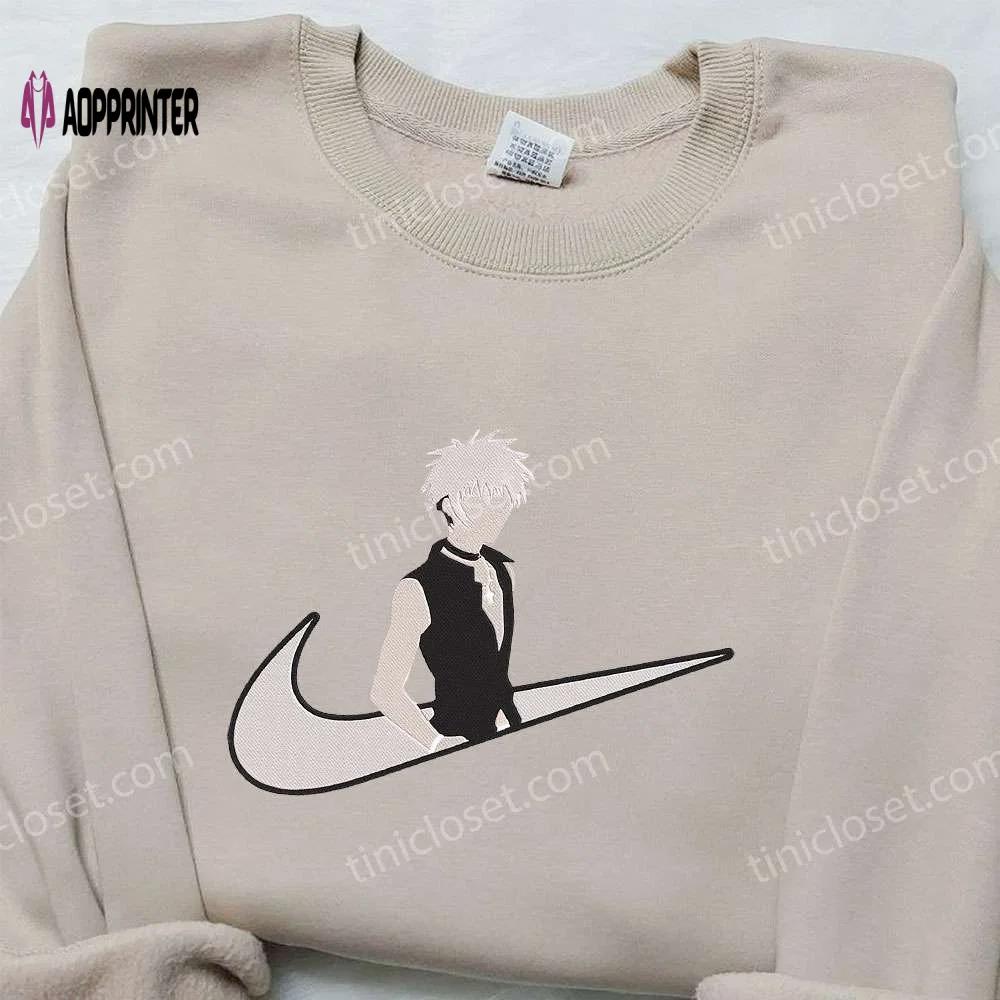 Sōma hatsuharu x nike anime embroidered hoodie & fruits basket shirt nike inspired tee Embroidered Shirt