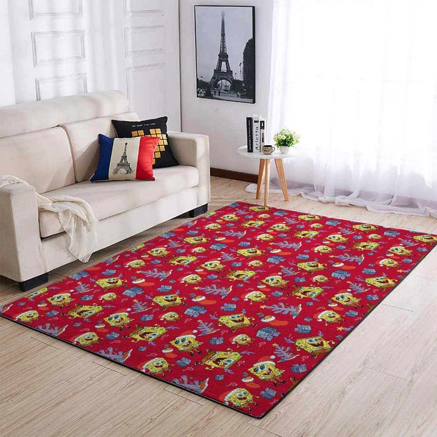 Spongebob squarepants area rugs living room carpet ssp91212 rug regtangle carpet floor decor home decor Rectangle Rug