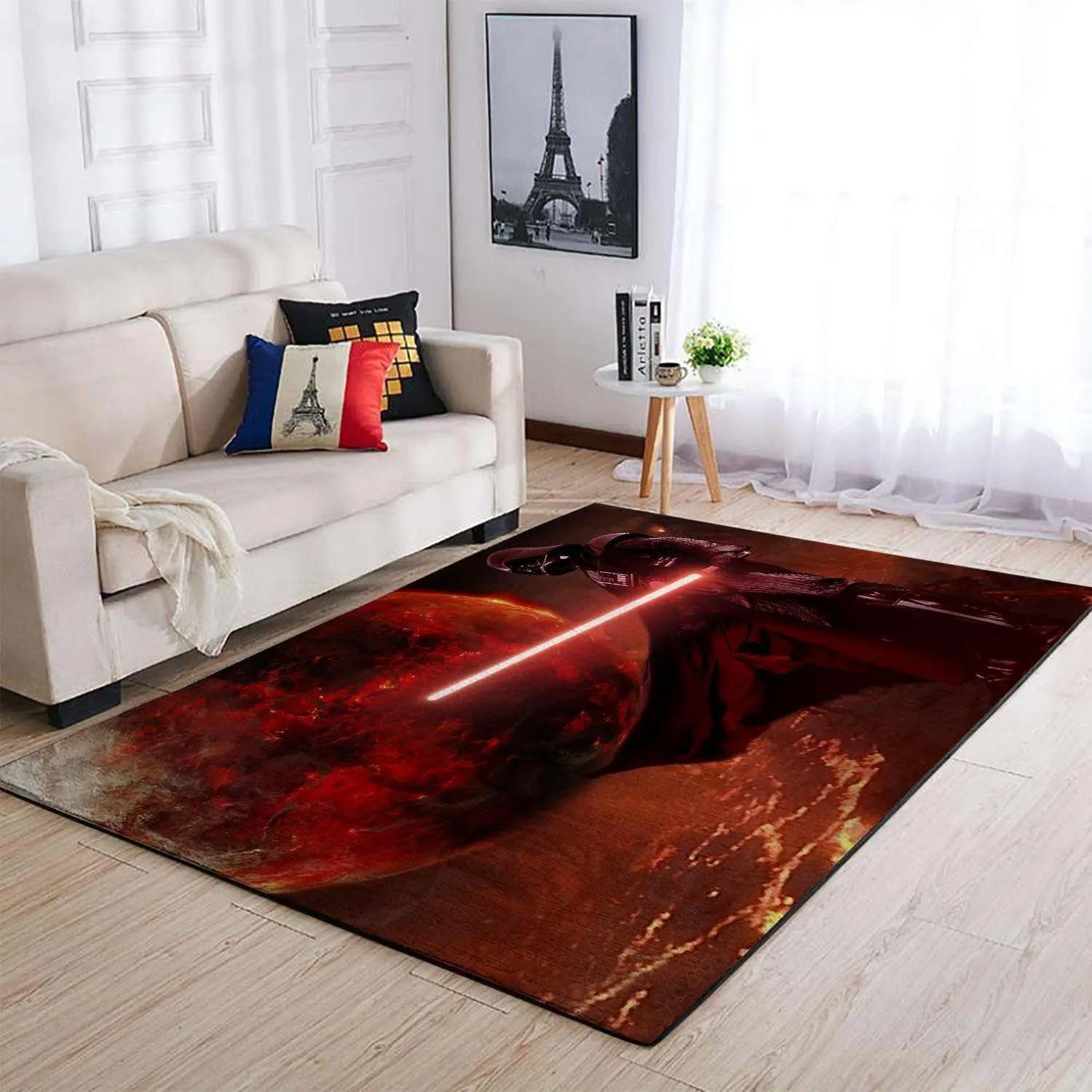 Star wars area rugs movies fans living room carpet sw71205 rug regtangle carpet floor decor home decor Rectangle Rug