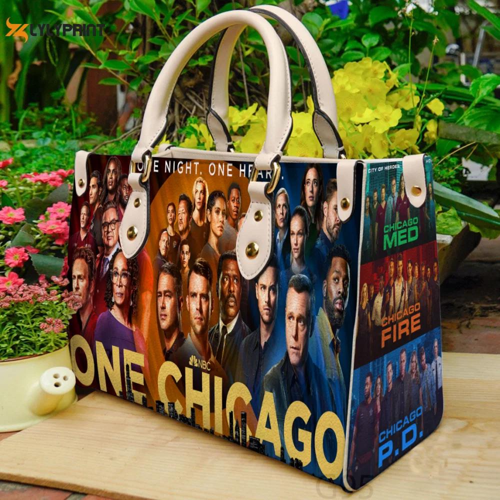 Stylish chicago fire leather handbag: perfect women s day gift – g95 21 Women Leather Hand Bag