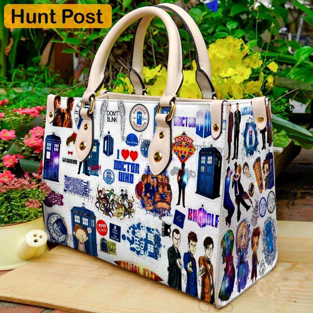 Stylish doctor who leather hand bag gift for women’s day gift for women s day – g95 66 Women Leather Hand Bag