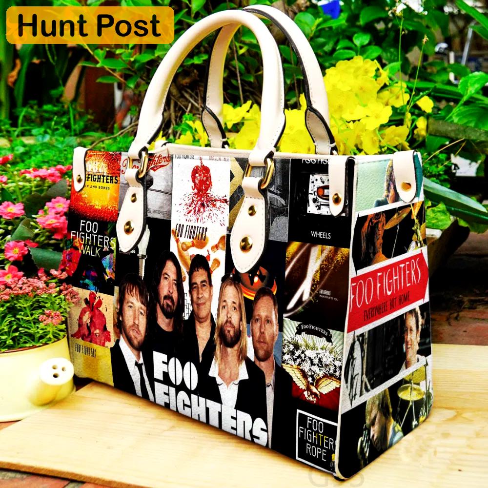 Stylish foo fighters g1 hand bag gift for women’s day gift for women s day – celebrate with g95 34 Women Leather Hand Bag
