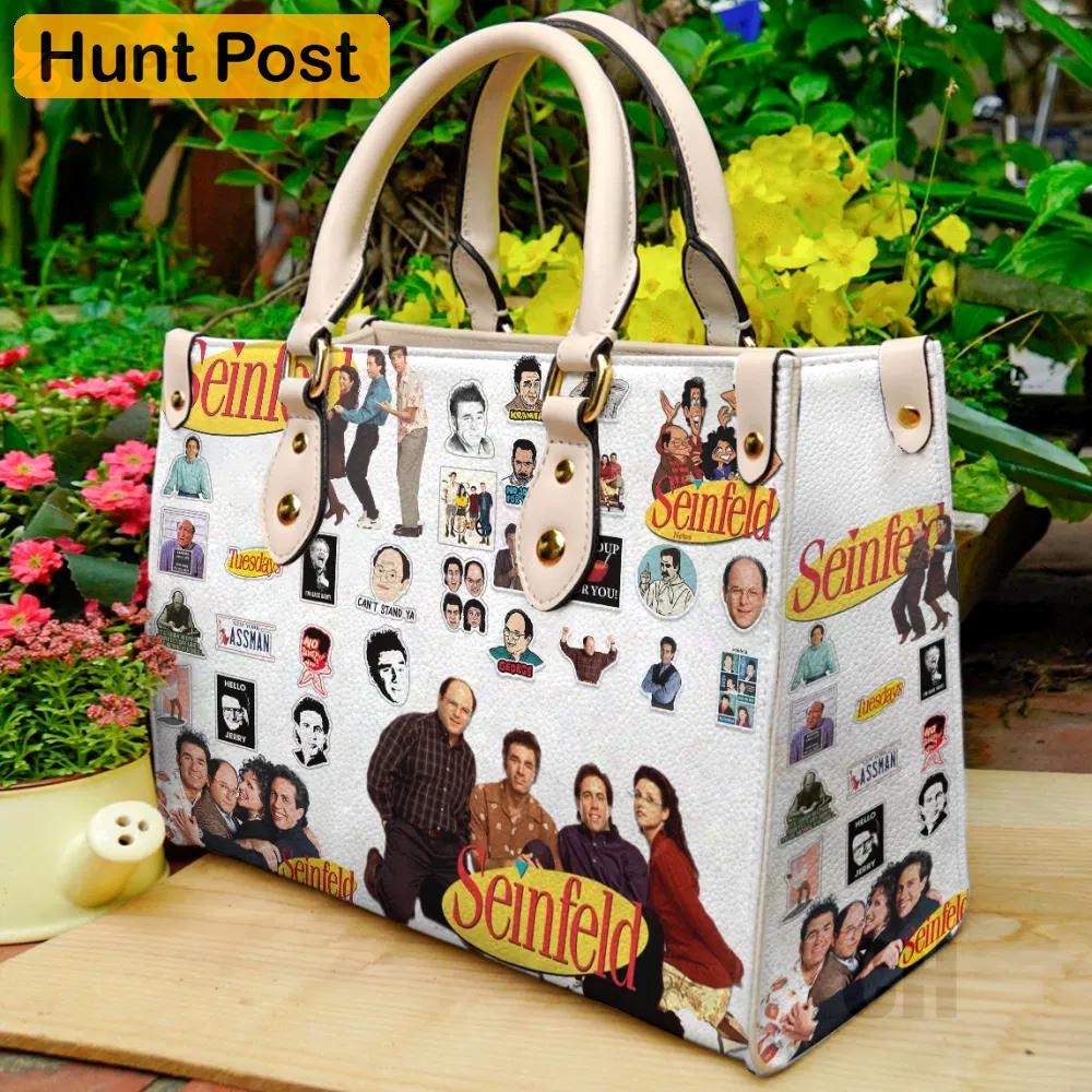 Stylish seinfeld lover leather hand bag gift for women’s day – perfect women s day gift 3844 Women Leather Hand Bag