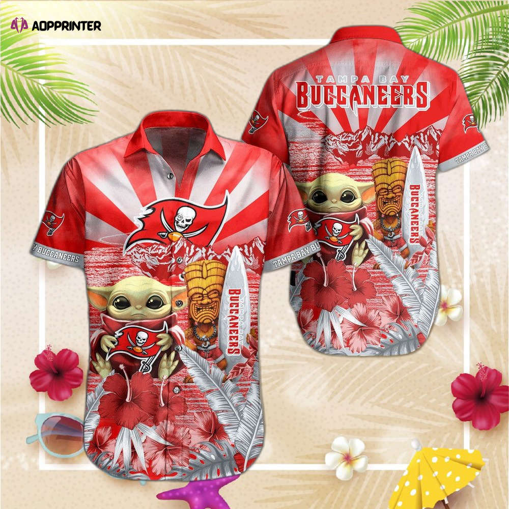 Tampa bay buccaneers nfl baby yoda hawaiian for men Hawaii Shirt