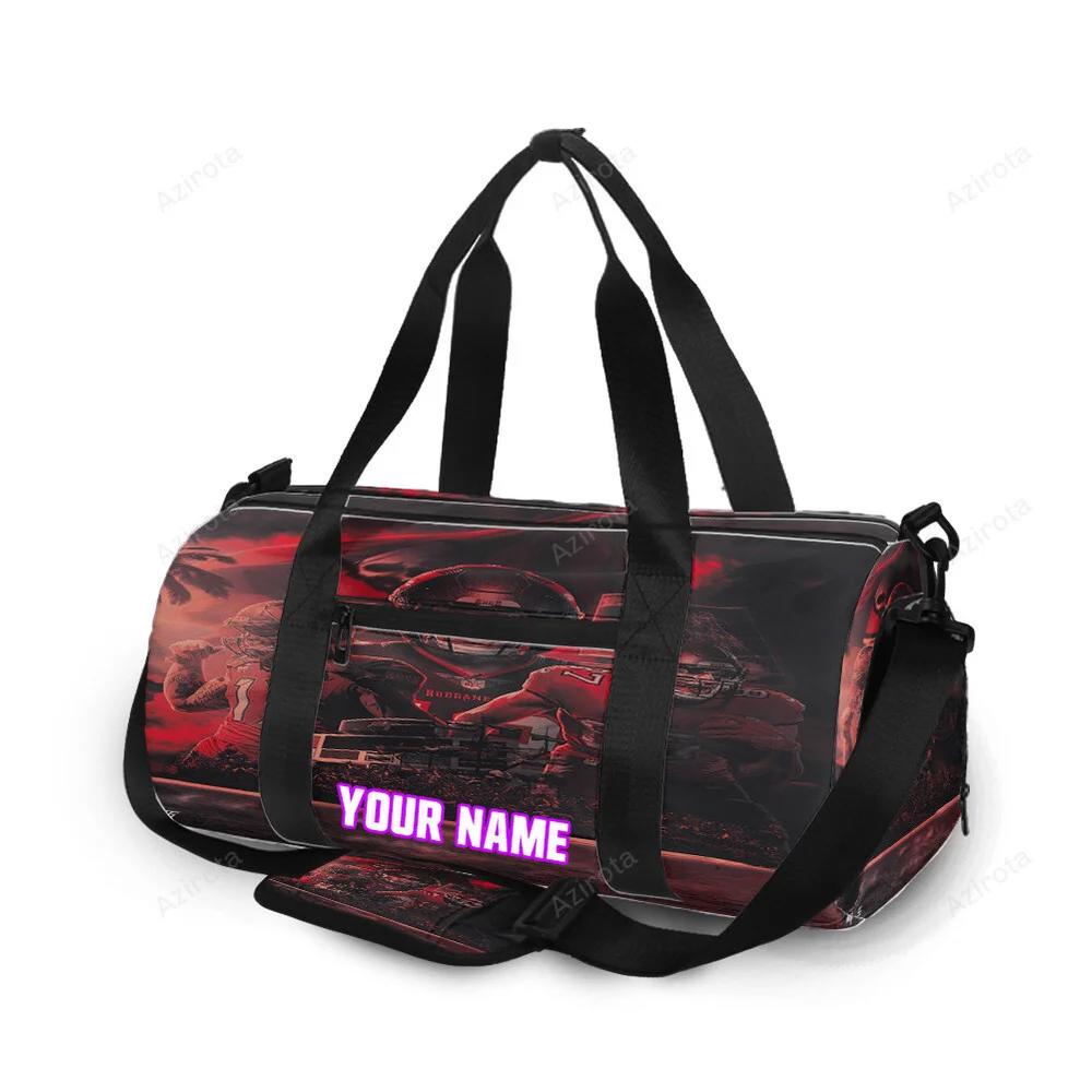 Tampa bay buccaneers players v1 personalized name travel bag gym bag 2525 Travel Bag