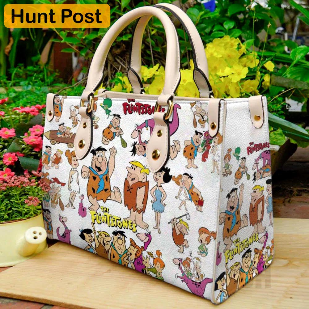 The flintstones 1 leather handbag gift for women 4414 Women Leather Hand Bag