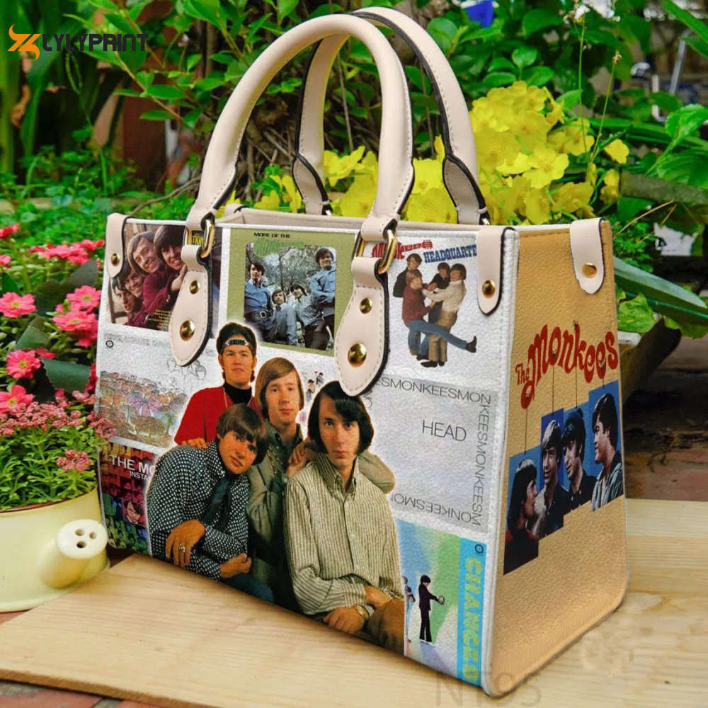 The monkees 1 leather handbag for women gift 2456 Women Leather Hand Bag