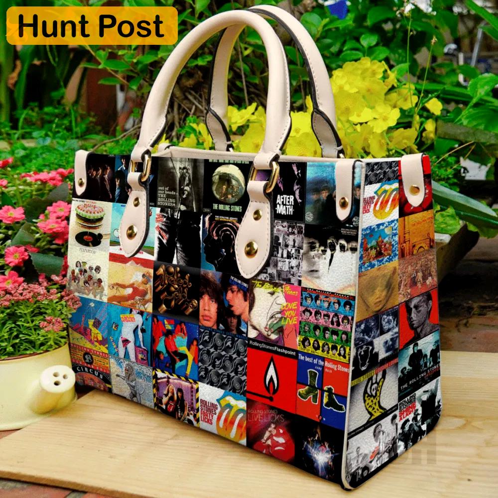 The rolling stones leather handbag 2 2550 Women Leather Hand Bag