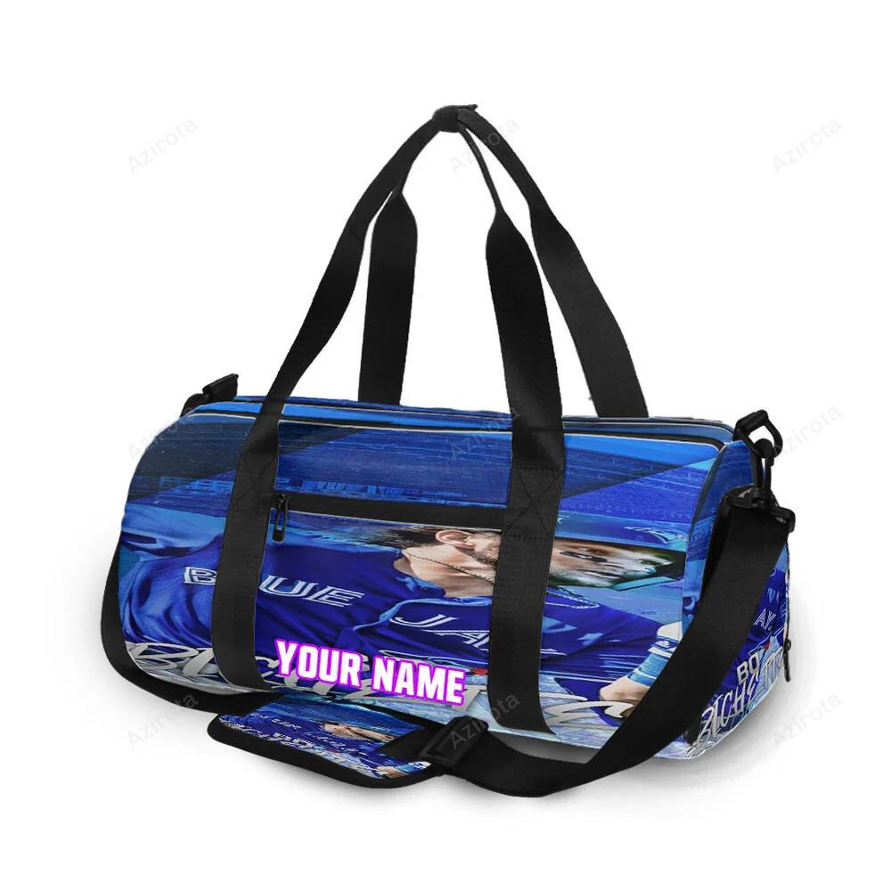 Toronto blue jays bo bichette1 personalized name travel bag gym bag 2477 Travel Bag