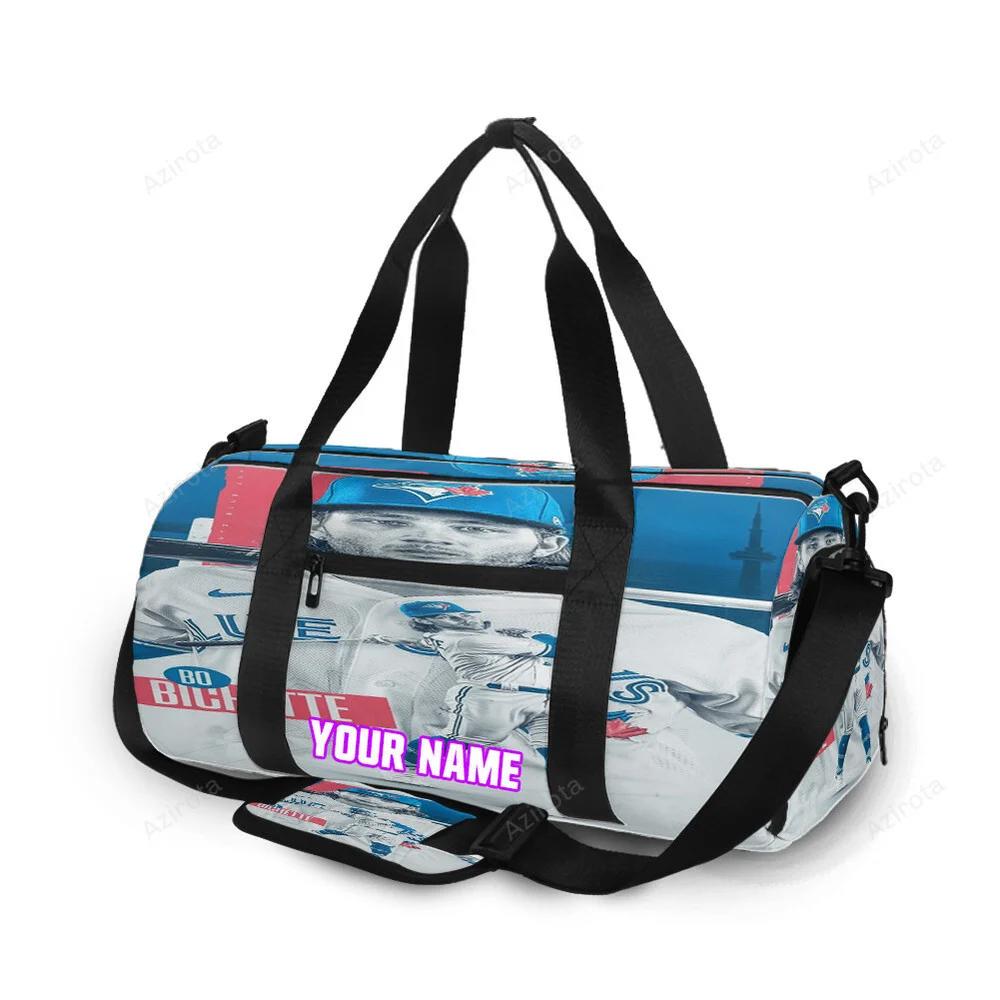 Toronto blue jays bo bichette7 personalized name travel bag gym bag 2532 Travel Bag