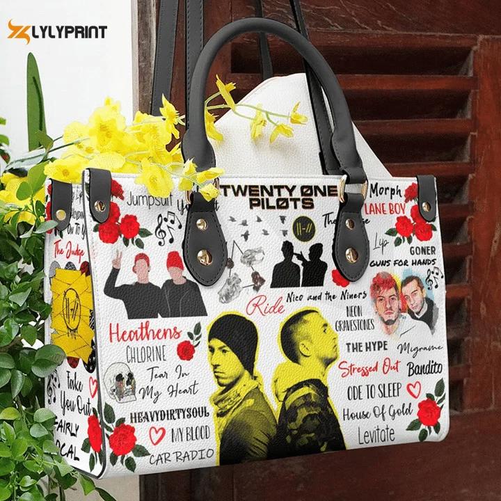 Twenty one pilots leather bag for women gift 1286 Women Leather Hand Bag