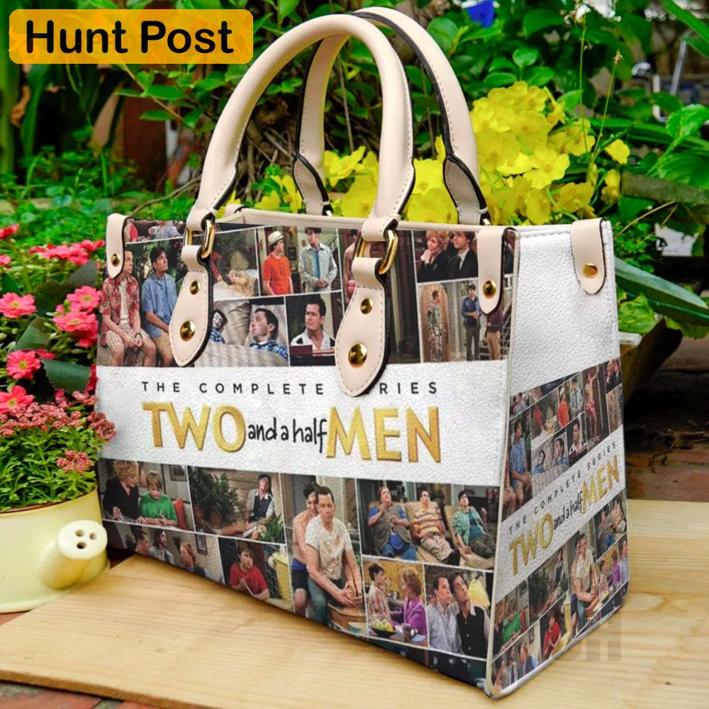 Two and afor women giftalf men leather bag for women gift 1432 Women Leather Hand Bag