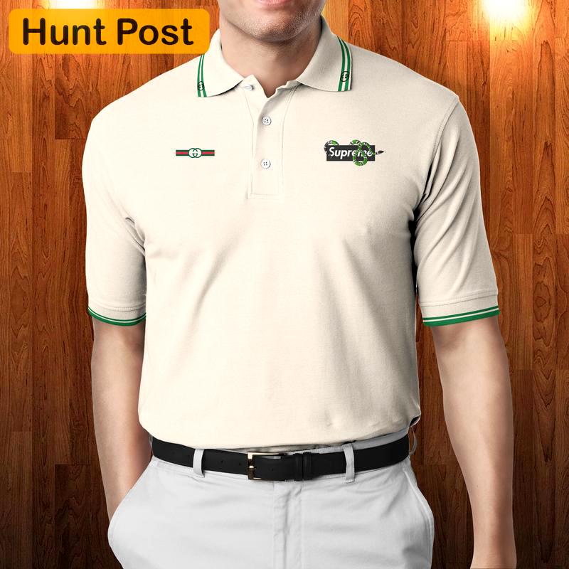 Upgrade your style with gucci premium polo shirt trending outfit 2023 126 Polo Shirt