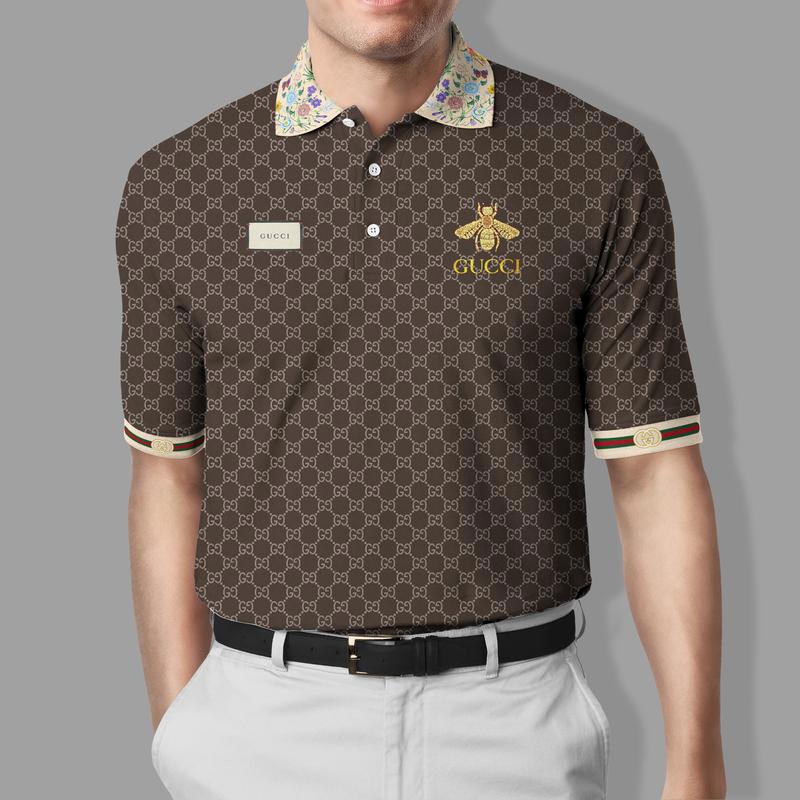 Upgrade your style with gucci premium polo shirt trending outfit 2023 130 Polo Shirt