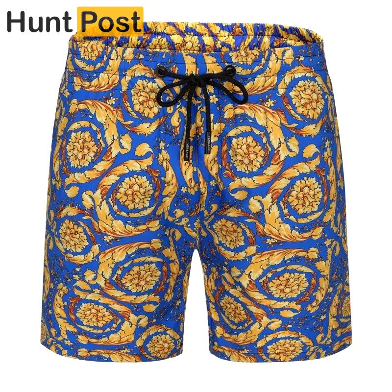Versace 3d luxury brand all over print shorts pants for men 122 Shorts For Ment
