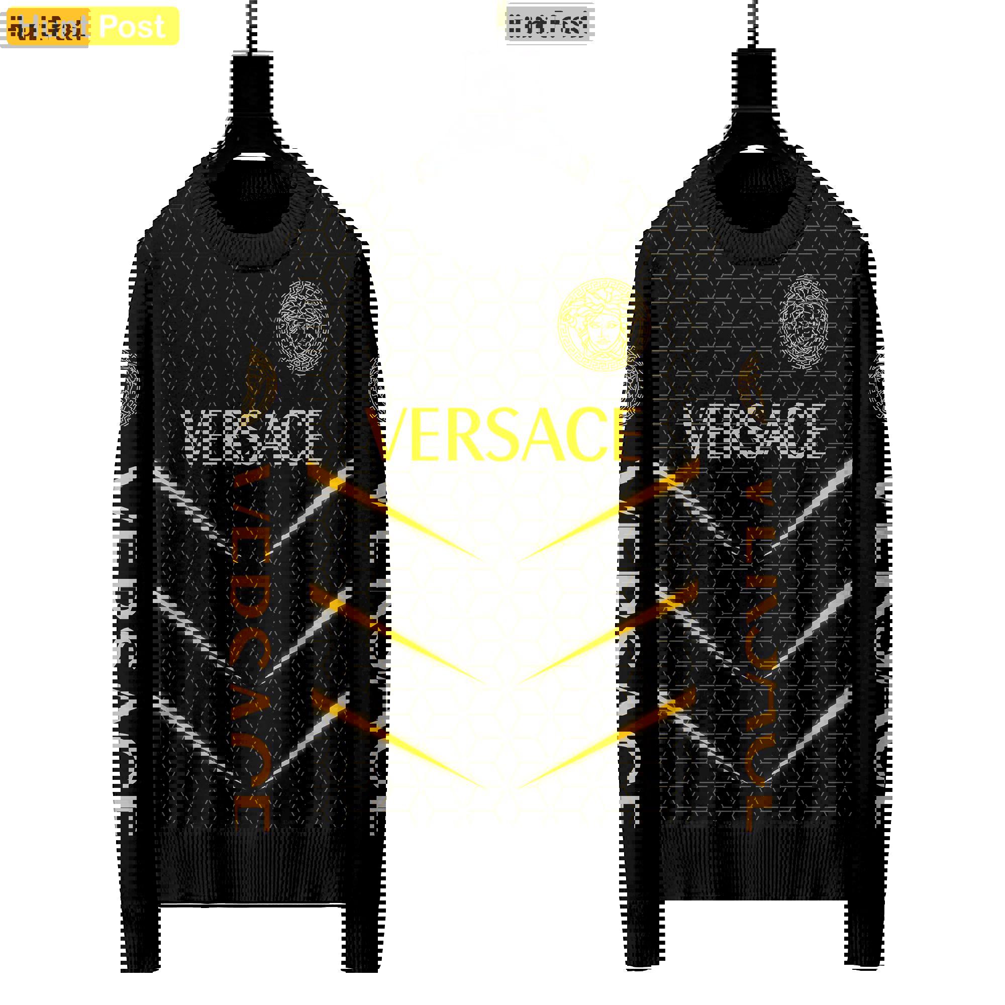 Versace luxury ugly sweater for winter hot 2025style 537 Christmas Ugly Sweater