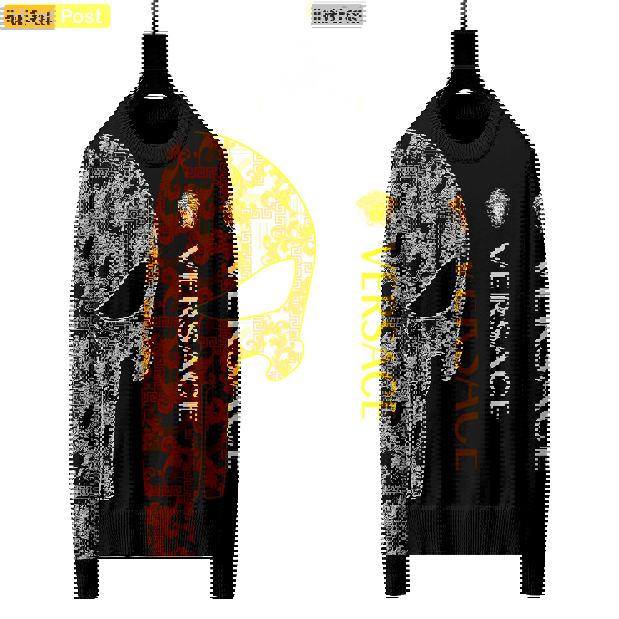 Versace luxury ugly sweater for winter hot 2025style 701 Christmas Ugly Sweater