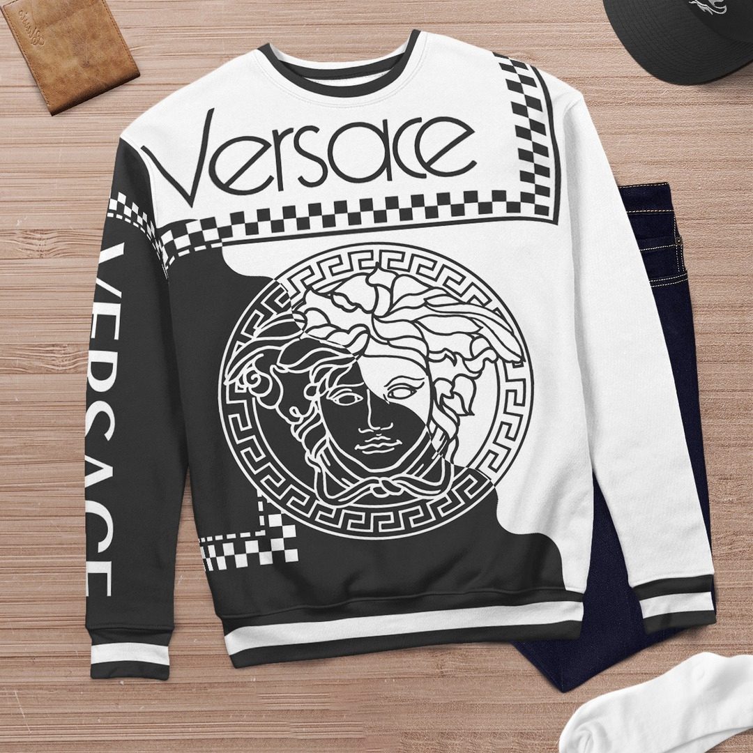 Versace luxury ugly sweater for winterhot 2025 style 867 Christmas Ugly Sweater