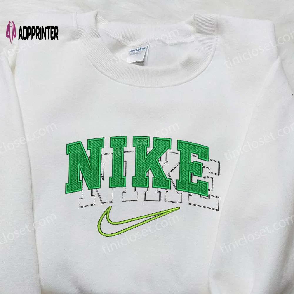 Vintage nike embroidered sweatshirt & shirt: best birthday gift ideas Embroidered Shirt
