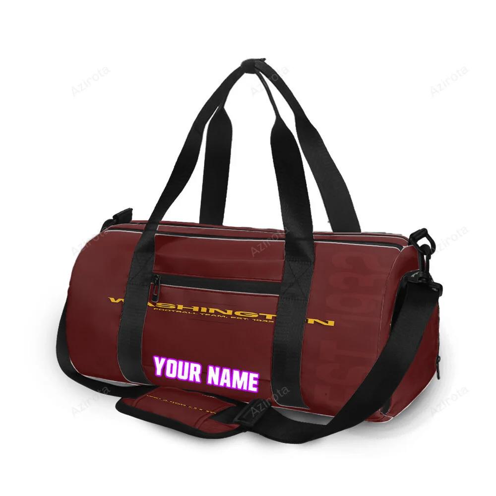 Washington football team est 19321 personalized name travel bag gym bag 1725 Travel Bag