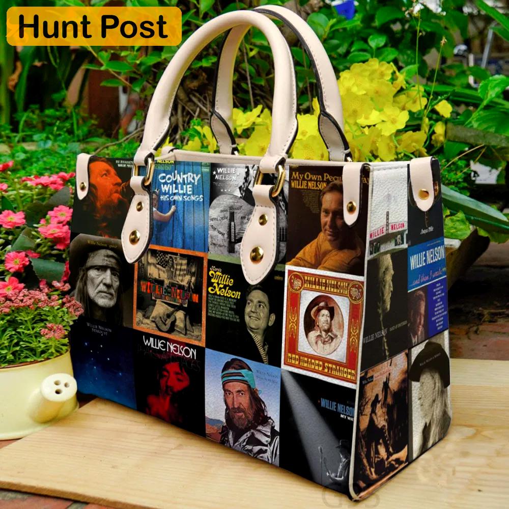 Willie nelson leather bag for women gift 1271 Women Leather Hand Bag