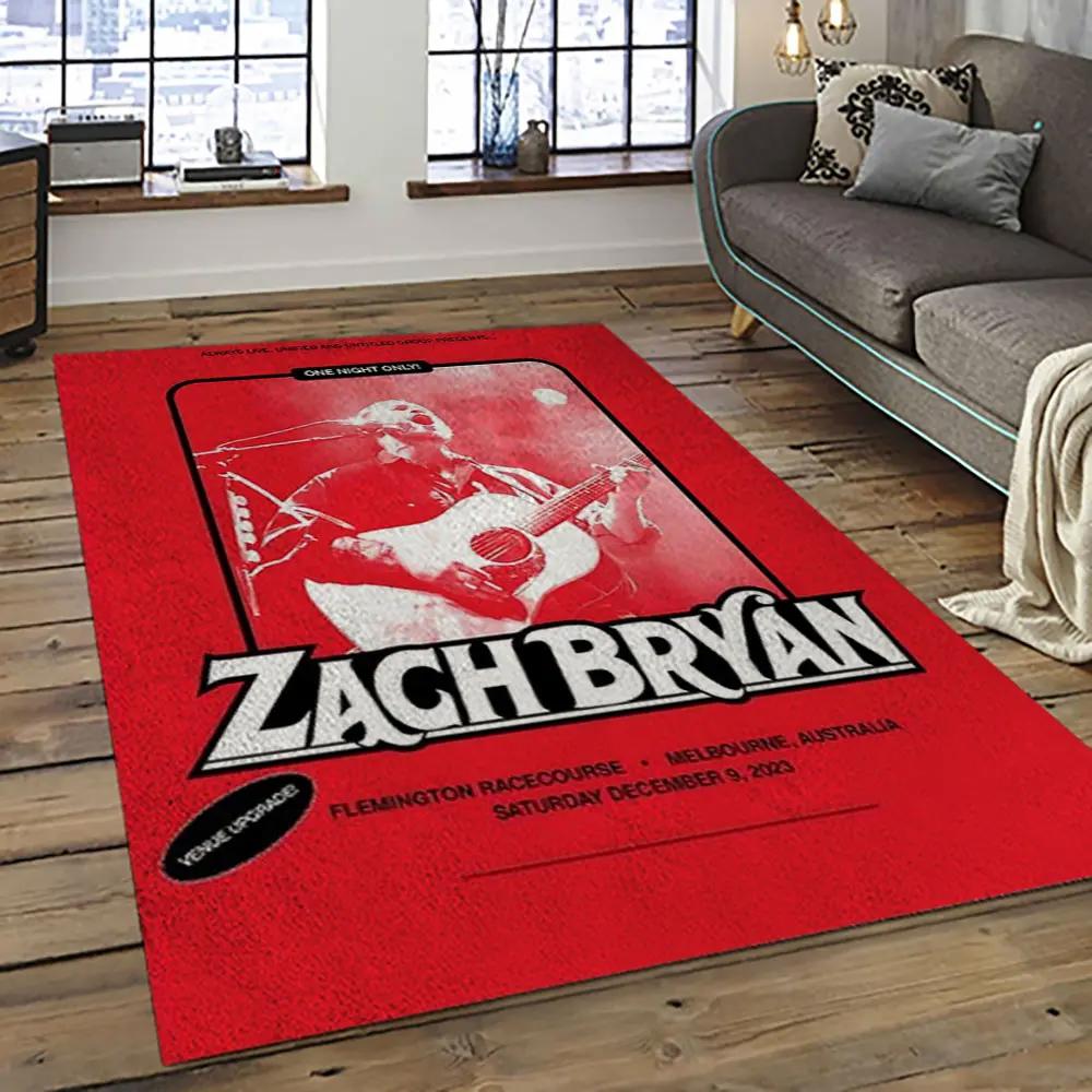 Zach bryan country rock music retangle carpet area rug home decor best gift for fan and friends zb35 Rectangle Rug