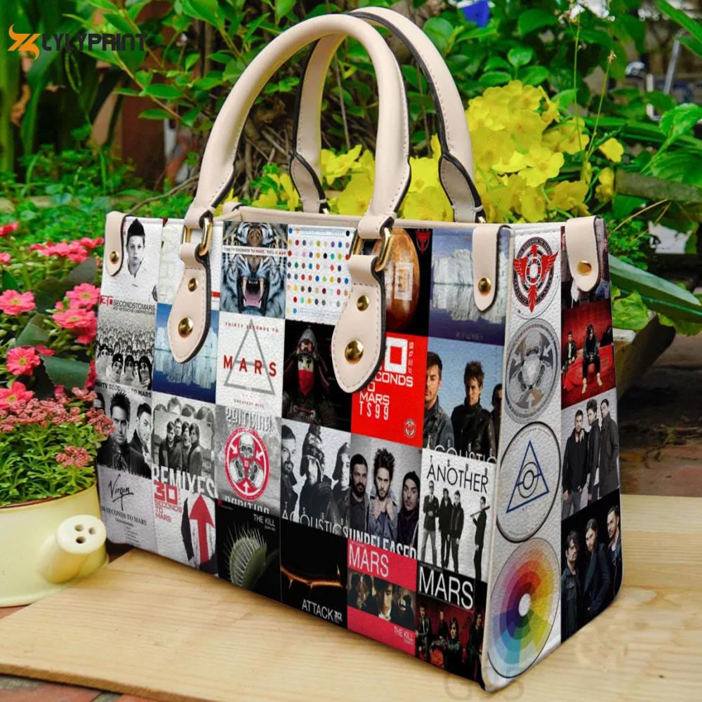 30 seconds to mars leather bag g95 1139 Women Leather Hand Bag