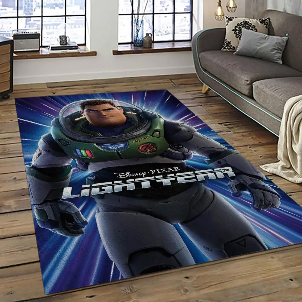 A toy story characters cartoon movie carpet rectangle area rug for living room bedroom decor ats01 Rectangle Rug