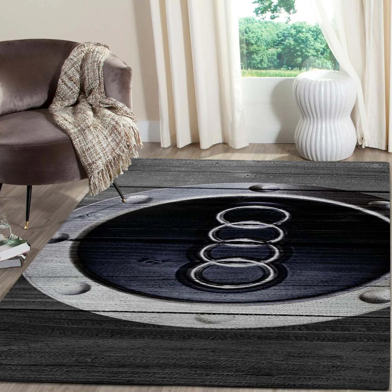 Audi logo supercars area rugs living room carpet fn151207 rug regtangle Rectangle Rug