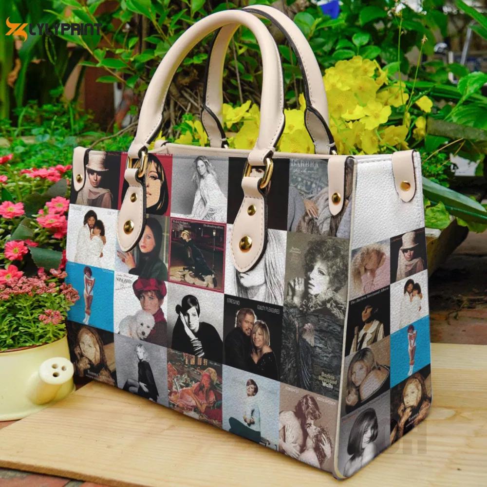 Barbra streisand leather bag for women gift 1059 Women Leather Hand Bag