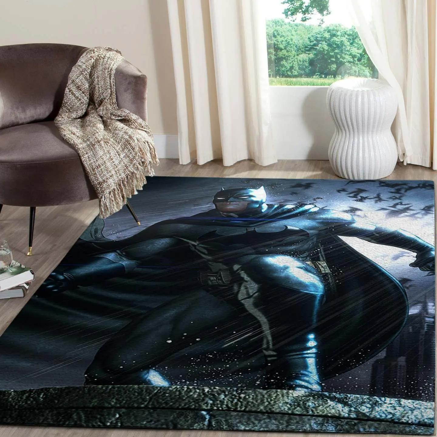 Batman dc area rug living room rug home decor carpet rug living room 2002203 Rectangle Rug