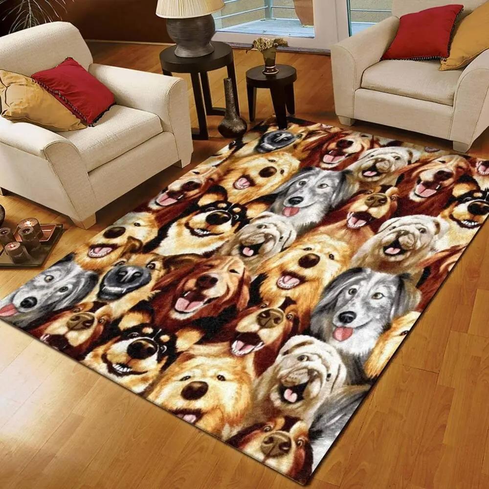 Beagle rug ccc19101625 rug living room area rug home decor Rectangle Rug