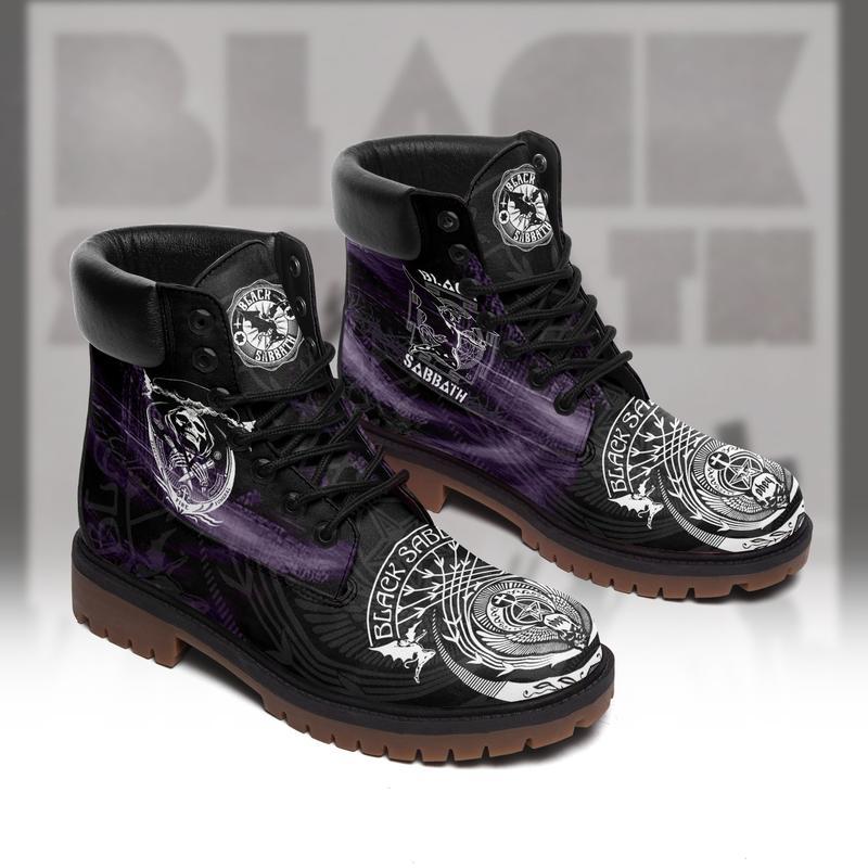 Black sabbath rock band form timboots hot 2023 Timboots Shoes