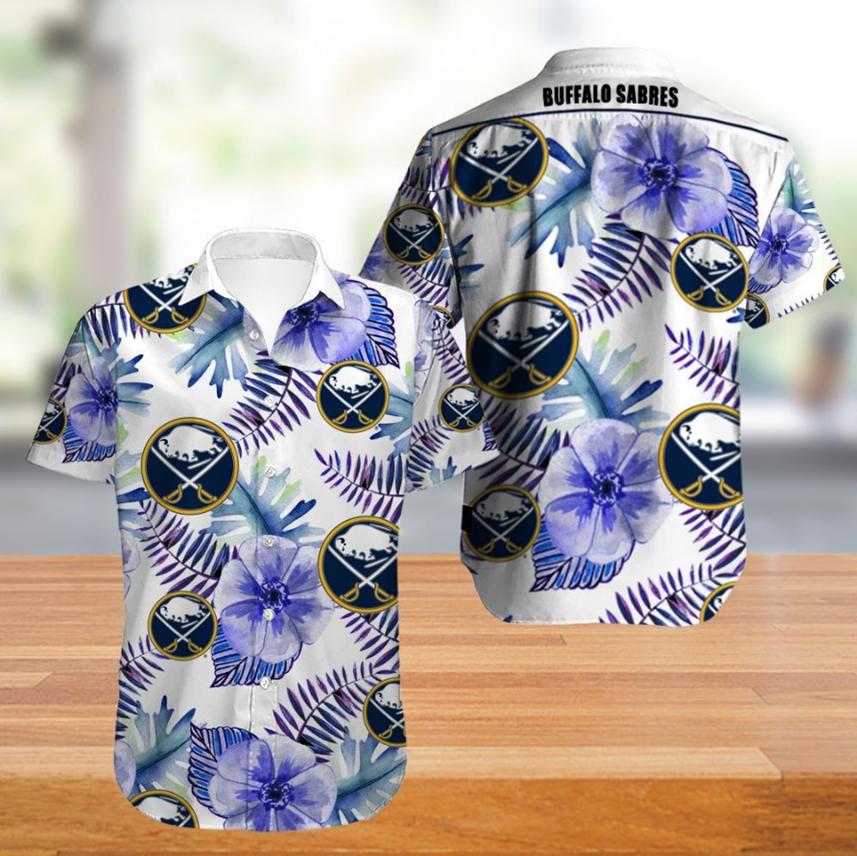 Buffalo sabres hawaiian shirt Hawaii Shirt Shorts & Flip Flops