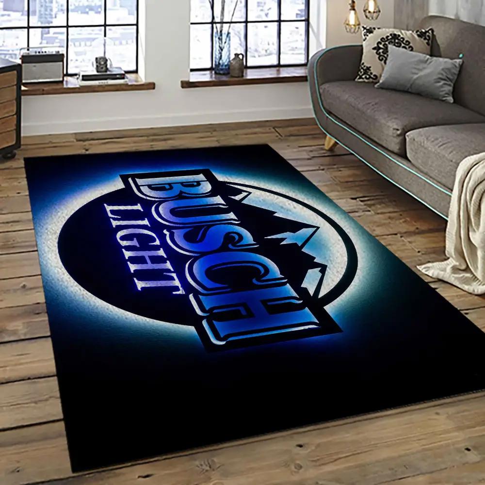 Busch light style living room retangle carpet area rug home decor room decor gift for friends bl19 Rectangle Rug