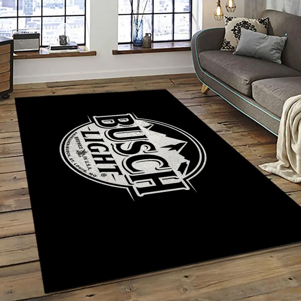 Busch light style living room retangle carpet area rug home decor room decor gift for friends bl2 Rectangle Rug