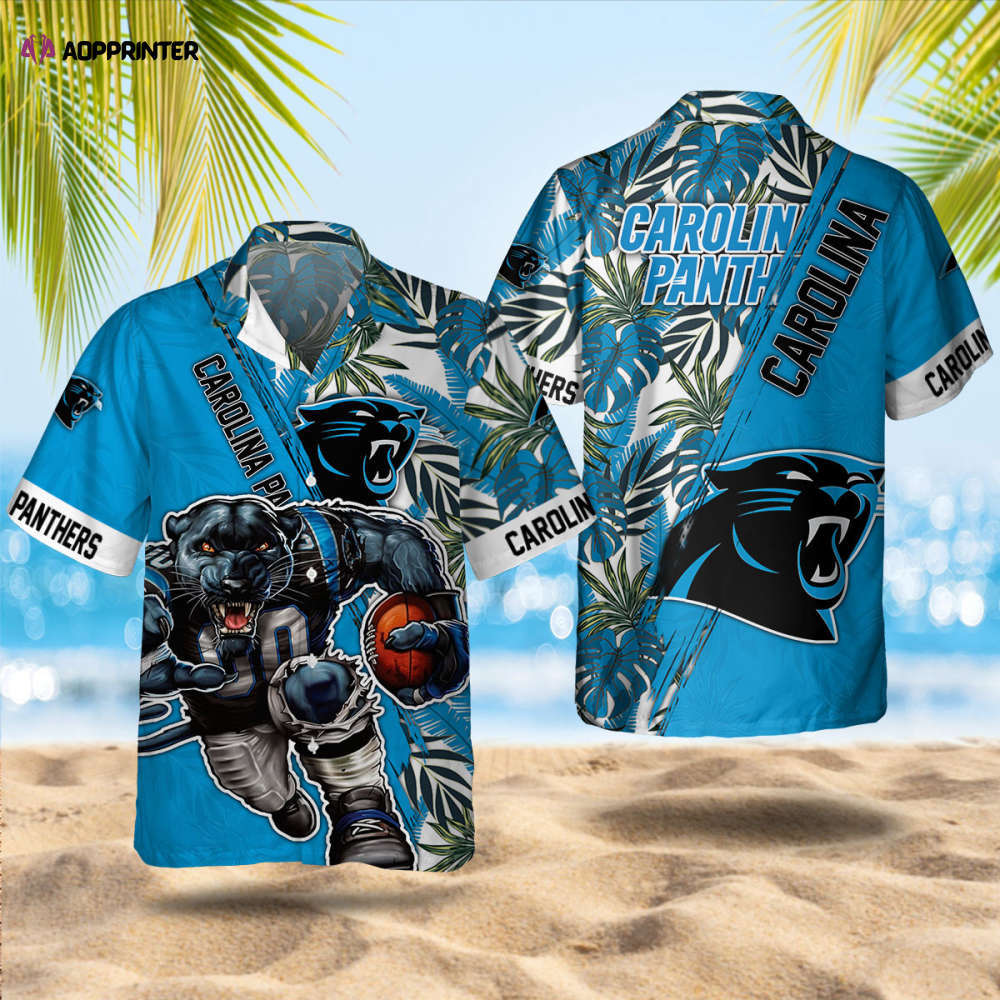 Carolina panthers summer hawaiian shirt gift men women gift men women Hawaii Shirt