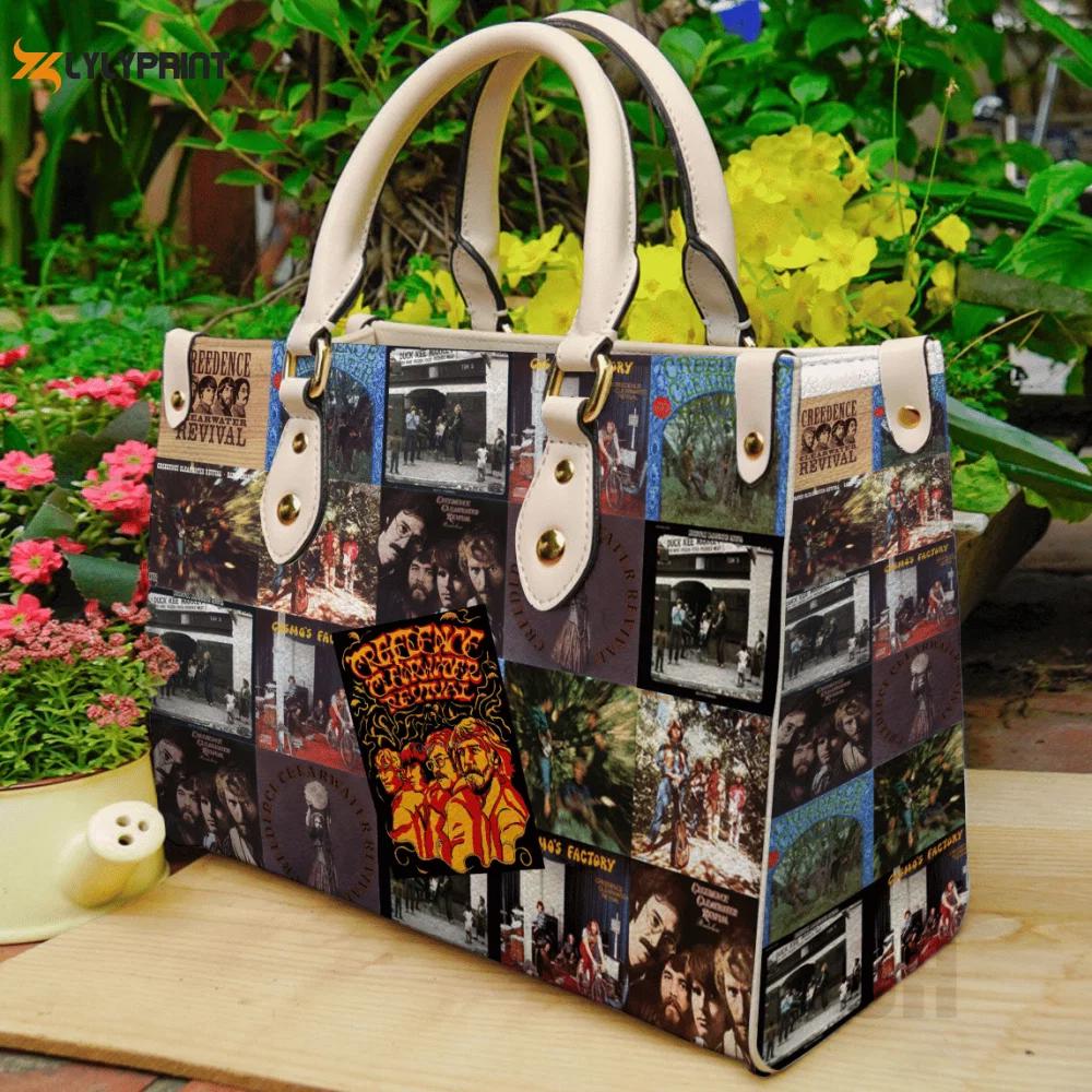 Celebrate women s day with ccr lover leather hand bag gift for women’s day – perfect gift for creedence clearwater revival fans 3730 Women Leather Hand Bag