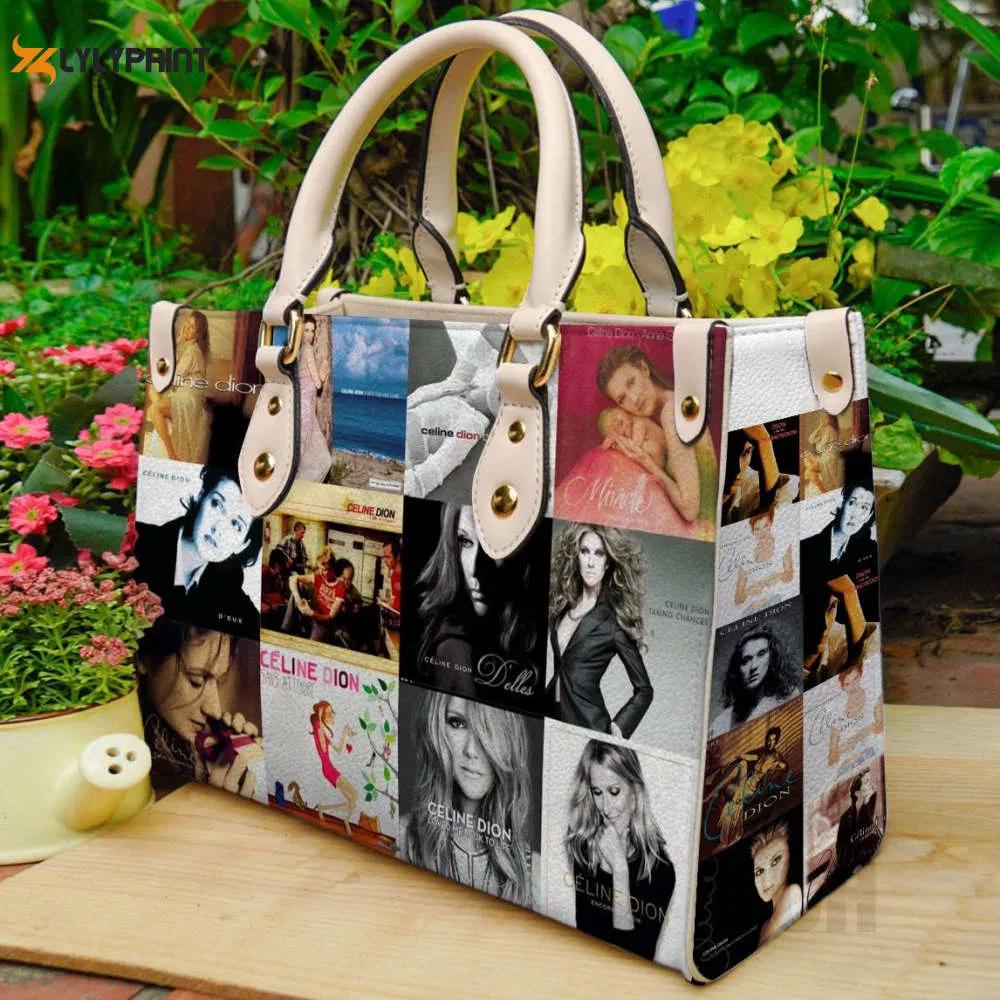 Celine dion leather handbag gift for women 4333 Women Leather Hand Bag
