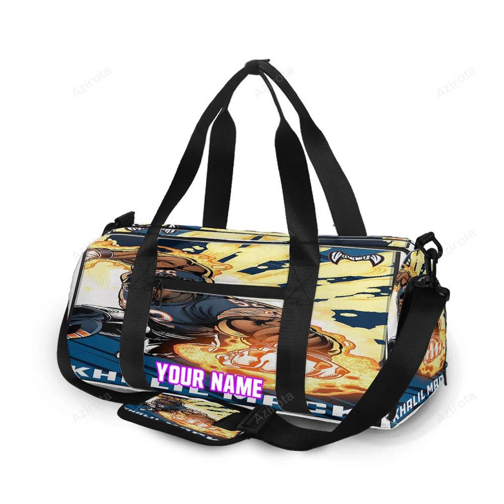 Chicago bears khalil mack1 personalized name travel bag gym bag 1988 Travel Bag