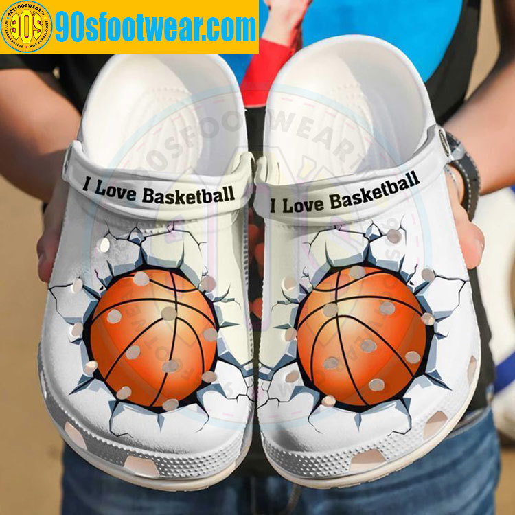 Crocs outfit - basketball crocs i love basketball custom classic clog - 211 Crocs Outfit