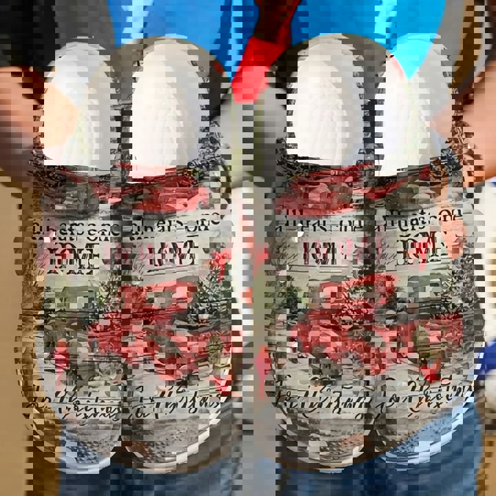 Crocs outfit - cardinal all hearts come home for christmas crocs crocband clog shoes for men women - 362 Crocs Outfit